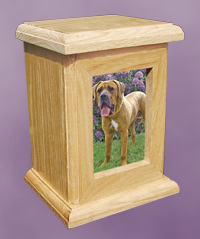 Solid Wood Pet Memorials