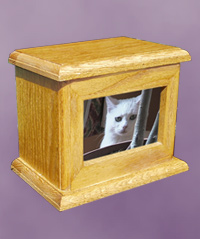 Solid Wood Pet Memorials